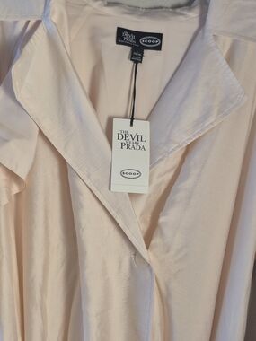 Prada Light Blush Pink Trench Coat